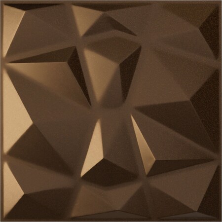 Ekena Millwork 19 5/8in. W x 19 5/8in. H Niobe EnduraWall Decorative 3D Wall Panel Covers 2.67 Sq. Ft. WP20X20NICAB